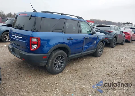 2024 Ford Bronco Sport Big Bend из США, поврежденный, VIN 3FMCR9B64RRF29243